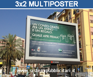 impianti pubblicità 3x2