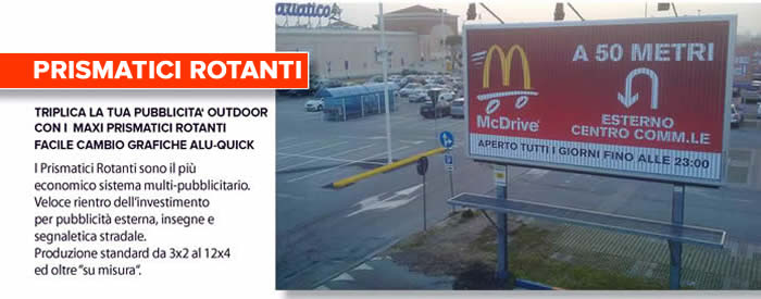 impianti pubblicitari outdoor 6x3