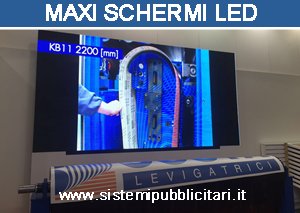 schermi pubblicitari led 