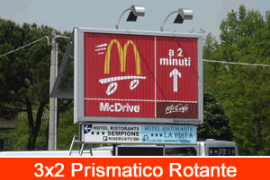 pubblicità esterna trivision macdonald